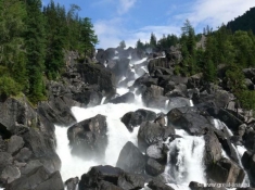 Чульчинский водопад (Учар) Один из крупнейших в Сибири