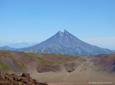 Вулканы - визитная карточка Камчатского полуострова