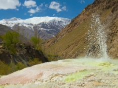 Таджикистан. Горячий источник Гарм-Чашма